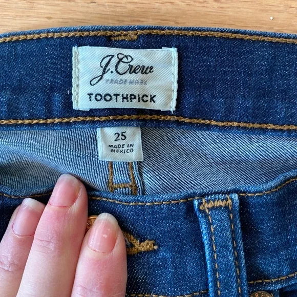 J.Crew Toothpick jeans 8 inch rise - Picture 3 of 14